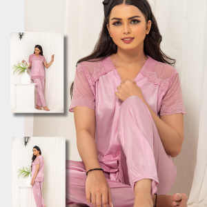 Silk Elegance Nightwear Set – Make Every Night Unforgettable