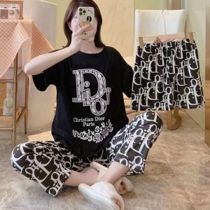 Parisian Luxe Shorts & Tees Set