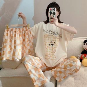 Babula Bear Tee & Shorts Set