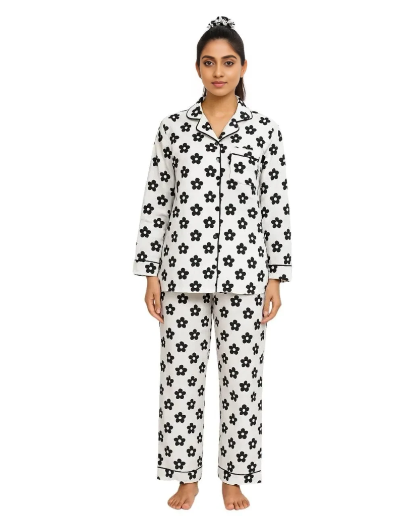 Girl in Pajama long wear