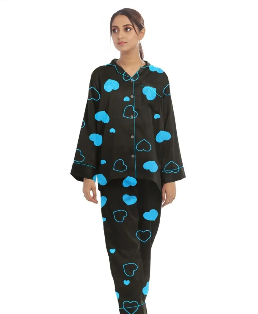 Girl in Pajama long wear