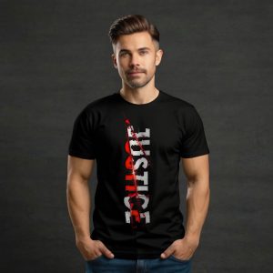 Black printed t shirt