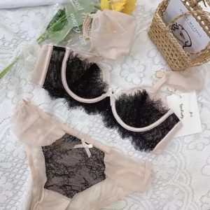 Front line lace Bra Panty Set | Victoria Secret Style