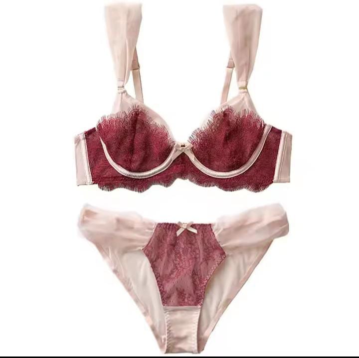 Front line lace Bra Panty Set | Victoria Secret Style - Image 2