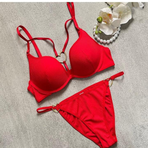 Heart Buckle Bra Panty Set | Victoria Secret Style