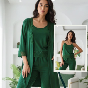 Malai Cotton Robe Set